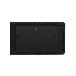 Szafa instalacyjna Rack wisząca 19" 6U 600x600 czarna Lanberg (flat pack)