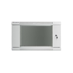 Szafa instalacyjna Rack wisząca 19" 6U 600x450 szara Lanberg… | PartsPC.pl