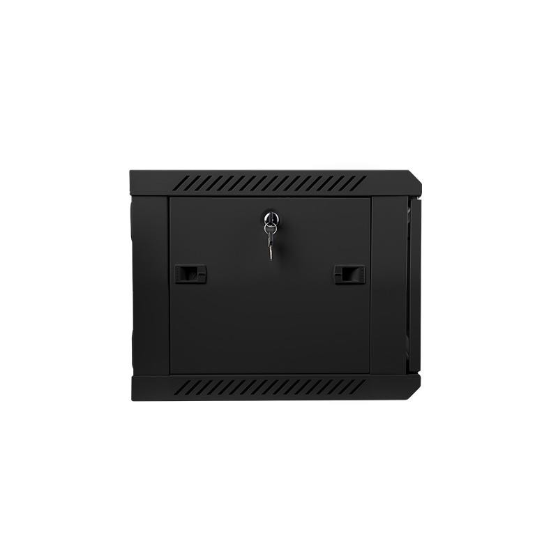 Szafa instalacyjna Rack wisząca 19" 6U 600x450 czarna Lanber… | PartsPC.pl