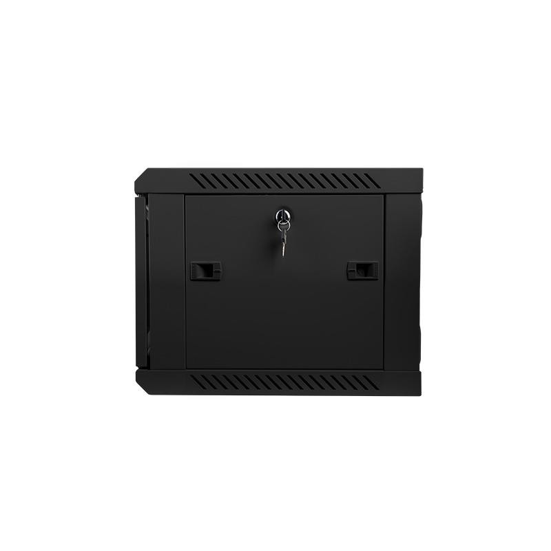 Szafa instalacyjna Rack wisząca 19" 6U 600x450 czarna Lanber… | PartsPC.pl
