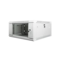 Szafa instalacyjna Rack wisząca 19" 4U 600x600 szara Lanberg… | PartsPC.pl