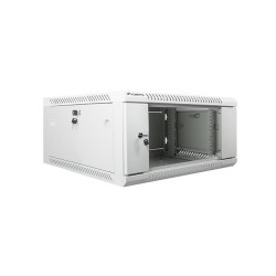 Szafa instalacyjna Rack wisząca 19" 4U 600x600 szara Lanberg… | PartsPC.pl