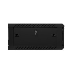 Szafa instalacyjna Rack wisząca 19" 4U 600x600 czarna Lanberg (flat pack)