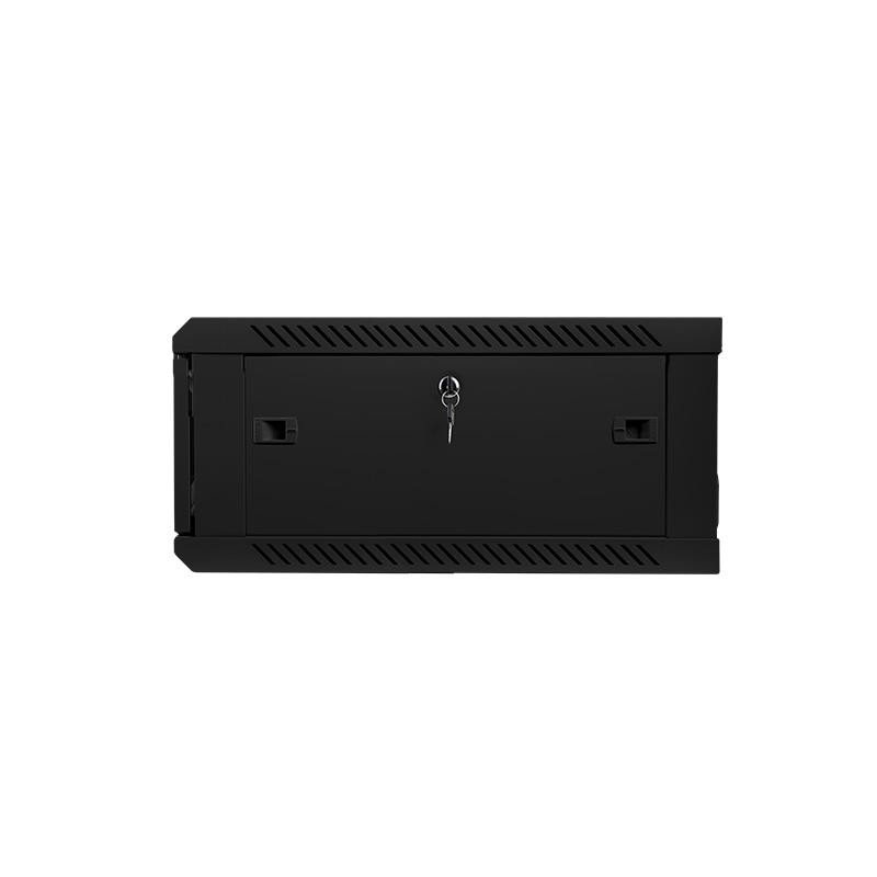 Szafa instalacyjna Rack wisząca 19" 4U 600x600 czarna Lanberg (flat pack)