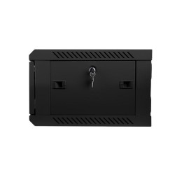 Szafa instalacyjna Rack wisząca 19" 4U 600x450 czarna Lanber… | PartsPC.pl