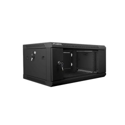 Szafa instalacyjna Rack wisząca 19" 4U 600x450 czarna Lanber… | PartsPC.pl