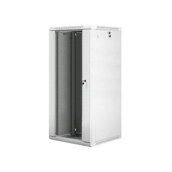 Szafa instalacyjna Rack wisząca 19" 27U 600x600 szara Lanber… | PartsPC.pl
