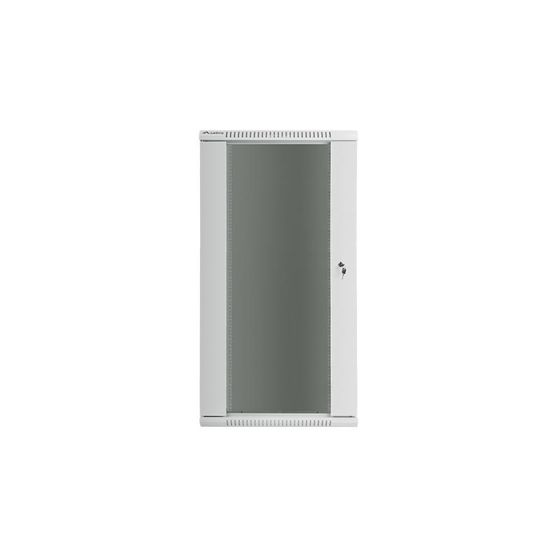 Szafa instalacyjna Rack wisząca 19" 27U 600x600 szara Lanber… | PartsPC.pl