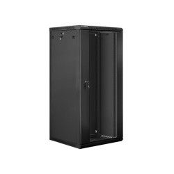 Szafa instalacyjna Rack wisząca 19" 27U 600x600 czarna Lanbe… | PartsPC.pl