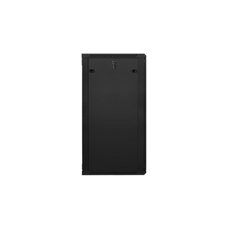 Szafa instalacyjna Rack wisząca 19" 27U 600x600 czarna Lanbe… | PartsPC.pl