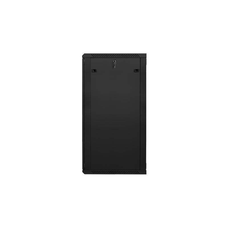 Szafa instalacyjna Rack wisząca 19" 27U 600x600 czarna Lanbe… | PartsPC.pl