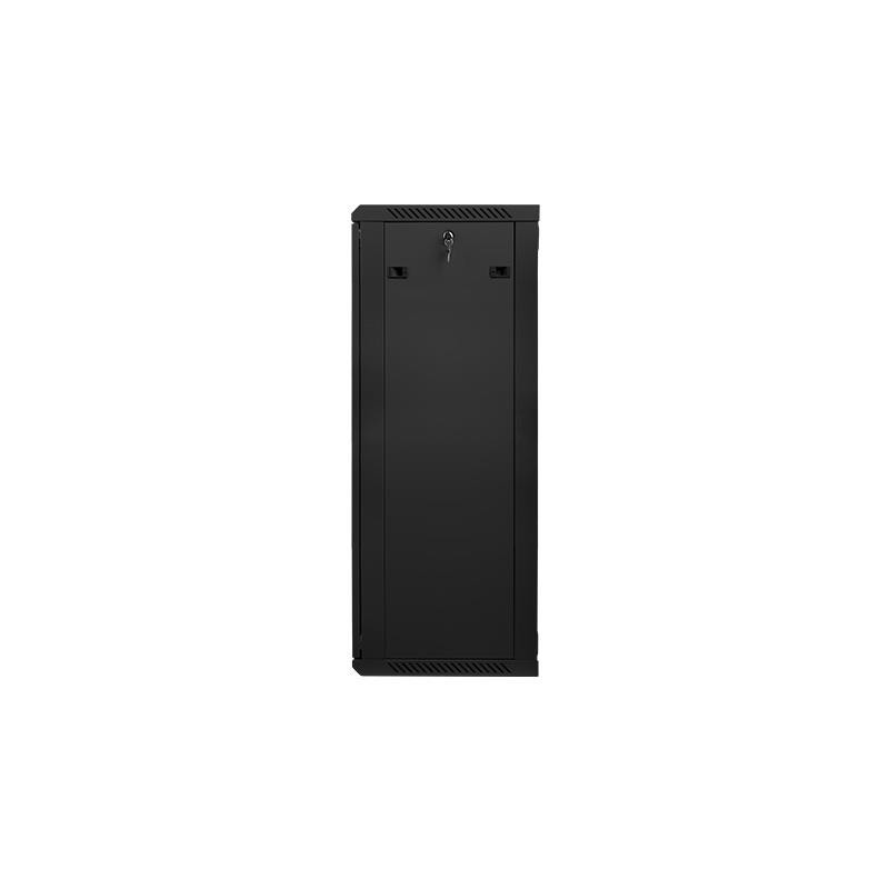 Szafa instalacyjna Rack wisząca 19" 27U 600x450 czarna Lanbe… | PartsPC.pl