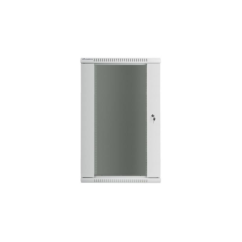 Szafa instalacyjna Rack wisząca 19" 22U 600x600 szara Lanber… | PartsPC.pl