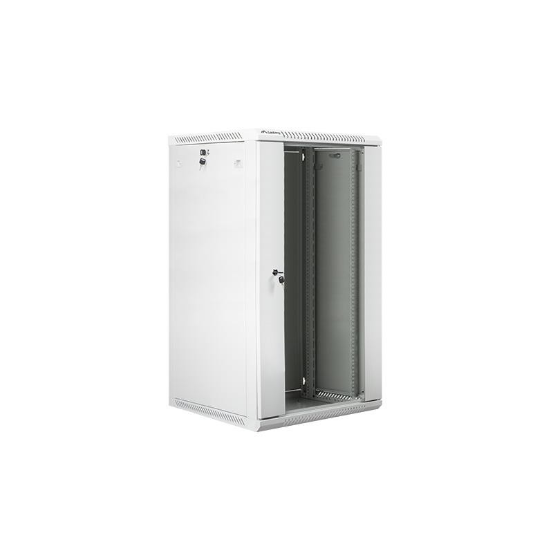 Szafa instalacyjna Rack wisząca 19" 22U 600x600 szara Lanber… | PartsPC.pl