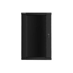 Szafa instalacyjna Rack wisząca 19" 22U 600x450 czarna Lanbe… | PartsPC.pl