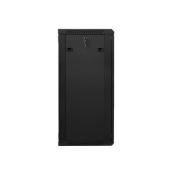 Szafa instalacyjna Rack wisząca 19" 22U 600x450 czarna Lanbe… | PartsPC.pl