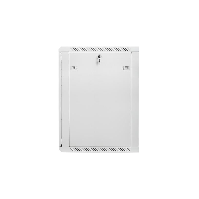 Szafa instalacyjna Rack wisząca 19" 18U 600x600 szara Lanberg (flat pack)