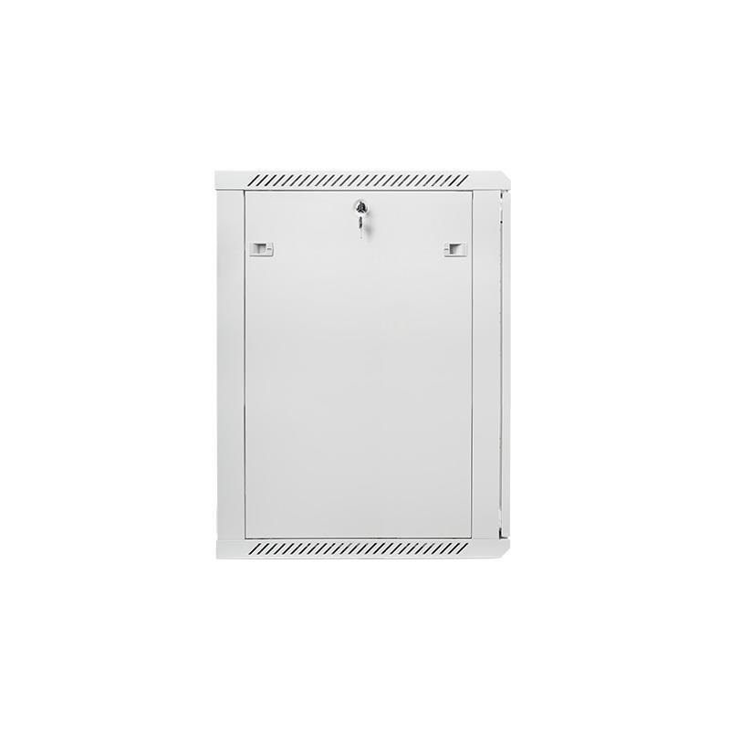 Szafa instalacyjna Rack wisząca 19" 18U 600x600 szara Lanberg (flat pack)