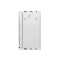 Szafa instalacyjna Rack wisząca 19" 18U 600x450 szara Lanberg (flat pack)