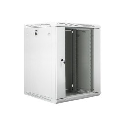 Szafa instalacyjna Rack wisząca 19" 15U 600x600 szara Lanber… | PartsPC.pl