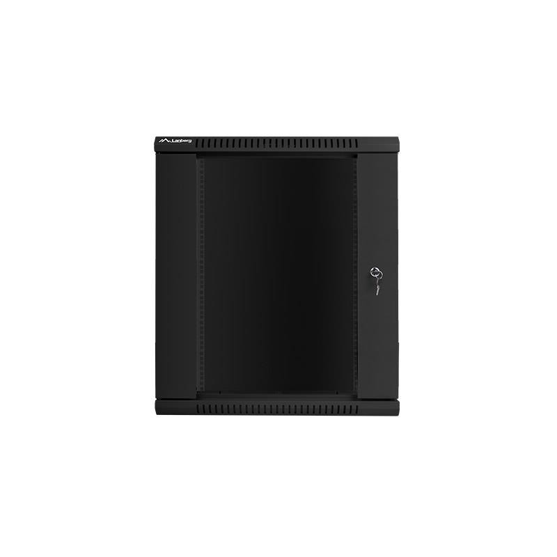 Szafa instalacyjna Rack wisząca 19" 15U 600x600 czarna Lanbe… | PartsPC.pl