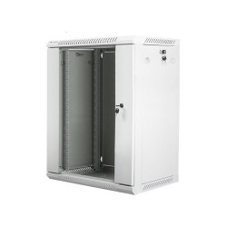 Szafa instalacyjna Rack wisząca 19" 15U 600x450 szara Lanber… | PartsPC.pl