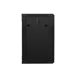 Szafa instalacyjna Rack wisząca 19" 15U 600x450 czarna Lanbe… | PartsPC.pl