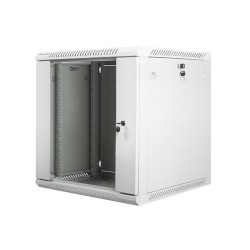 Szafa instalacyjna Rack wisząca 19" 12U 600x600 szara Lanber… | PartsPC.pl