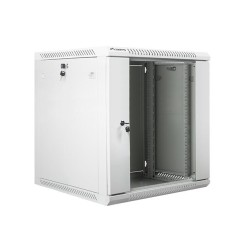 Szafa instalacyjna Rack wisząca 19" 12U 600x600 szara Lanber… | PartsPC.pl