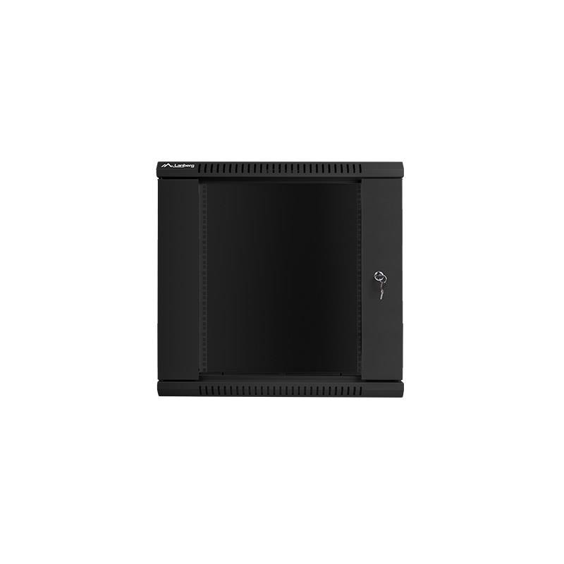 Szafa instalacyjna Rack wisząca 19" 12U 600x600 czarna... | PartsPC.pl