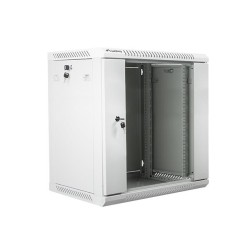 Szafa instalacyjna Rack wisząca 19" 12U 600x450 szara... | PartsPC.pl