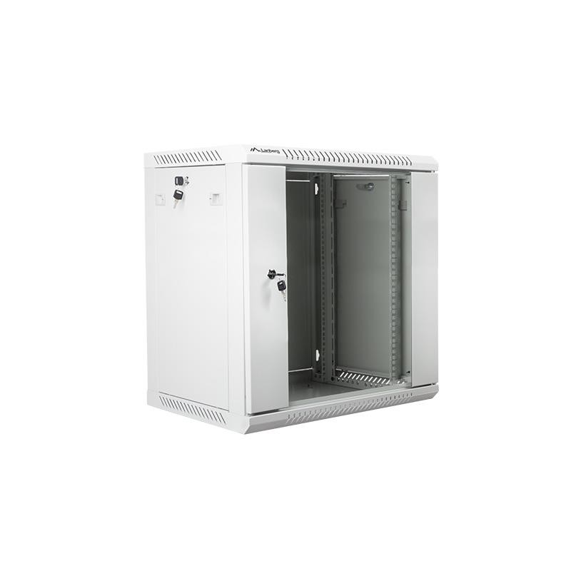 Szafa instalacyjna Rack wisząca 19" 12U 600x450 szara... | PartsPC.pl