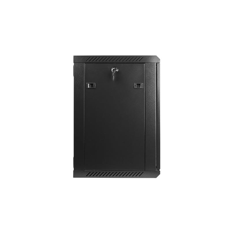 Szafa instalacyjna Rack wisząca 19" 12U 600x450 czarna Lanbe… | PartsPC.pl