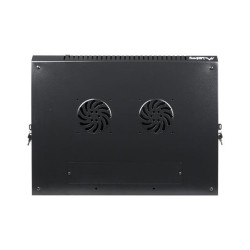 Szafa instalacyjna Rack wisząca 19" 12U 600x450 czarna Lanbe… | PartsPC.pl