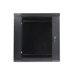 Szafa instalacyjna Rack wisząca 19" 12U 600x450 czarna Lanbe… | PartsPC.pl