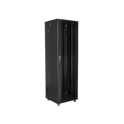 Szafa instalacyjna Rack stojąca 19" 42U 600x600 czarna Lanbe… | PartsPC.pl