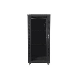 Szafa instalacyjna Rack stojąca 19" 27U 600x800 czarna Lanbe… | PartsPC.pl