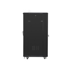 Szafa instalacyjna Rack stojąca 19" 27U 600x800 czarna Lanbe… | PartsPC.pl