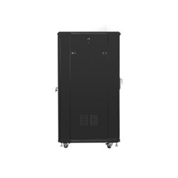 Szafa instalacyjna Rack stojąca 19" 27U 600x800 czarna Lanbe… | PartsPC.pl
