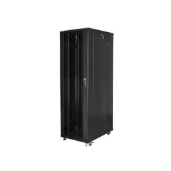 Szafa instalacyjna Rack stojąca 19" 42U 800x1000 czarna Lanb… | PartsPC.pl