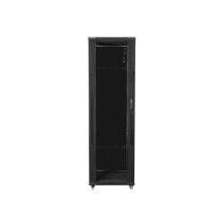 Szafa instalacyjna Rack stojąca 19" 42U 800x1000 czarna Lanb… | PartsPC.pl