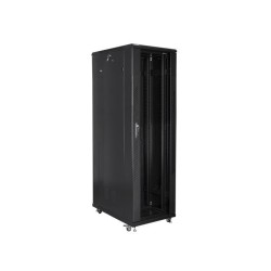 Szafa instalacyjna Rack stojąca 19" 42U 800x1000 czarna Lanb… | PartsPC.pl