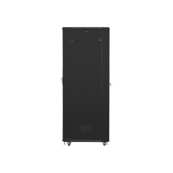 Szafa instalacyjna Rack stojąca 19" 47U 800x1000 czarna Lanberg (flat pack)