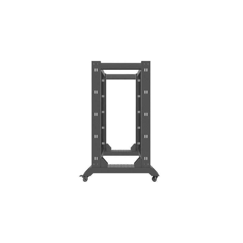 Stojak Open Rack Lanberg OR01-6822-B 22U 600x800 czarny | PartsPC.pl