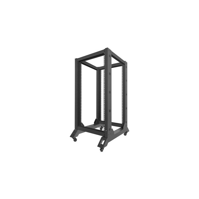 Stojak Open Rack Lanberg OR01-6822-B 22U 600x800 czarny | PartsPC.pl