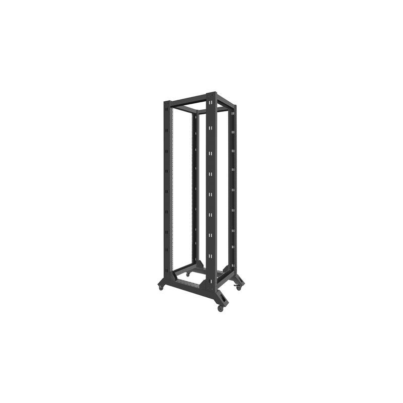 Stojak Open Rack Lanberg OR01-6842-B 42U 600x800 czarny | PartsPC.pl