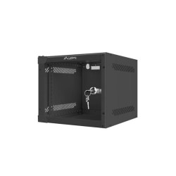 Szafa instalacyjna Rack wisząca 10" 4U 280x310mm czarna Lanb… | PartsPC.pl