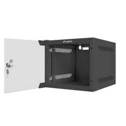 Szafa instalacyjna Rack wisząca 10" 4U 280x310mm czarna Lanb… | PartsPC.pl