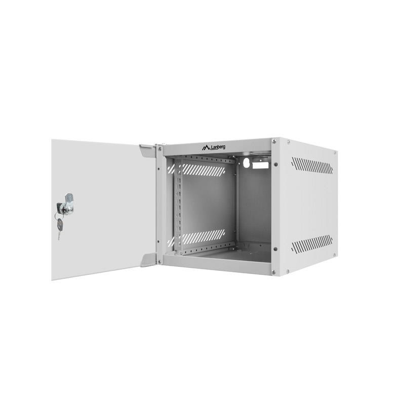 Szafa instalacyjna Rack wisząca 10" 4U 280x310mm szara Lanbe… | PartsPC.pl