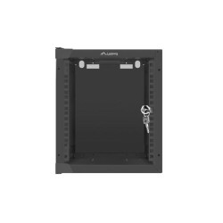 Szafa instalacyjna Rack wisząca 10" 6U 280x310mm czarna Lanb… | PartsPC.pl